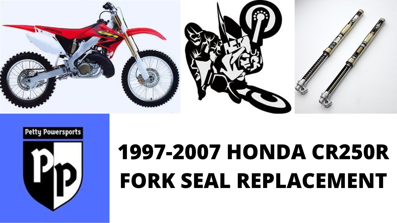 Showa Inverted Cartridge Fork Seal Replacement 1997-2007 Honda CR250R