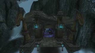 Druid flight form in Brunnhildar village