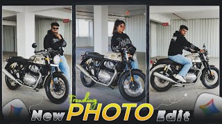 Viral bike Photo Editing Prompt | Royal Enfield Gt650 Bike Photo Editing | Google Gemini app  screenshot 4
