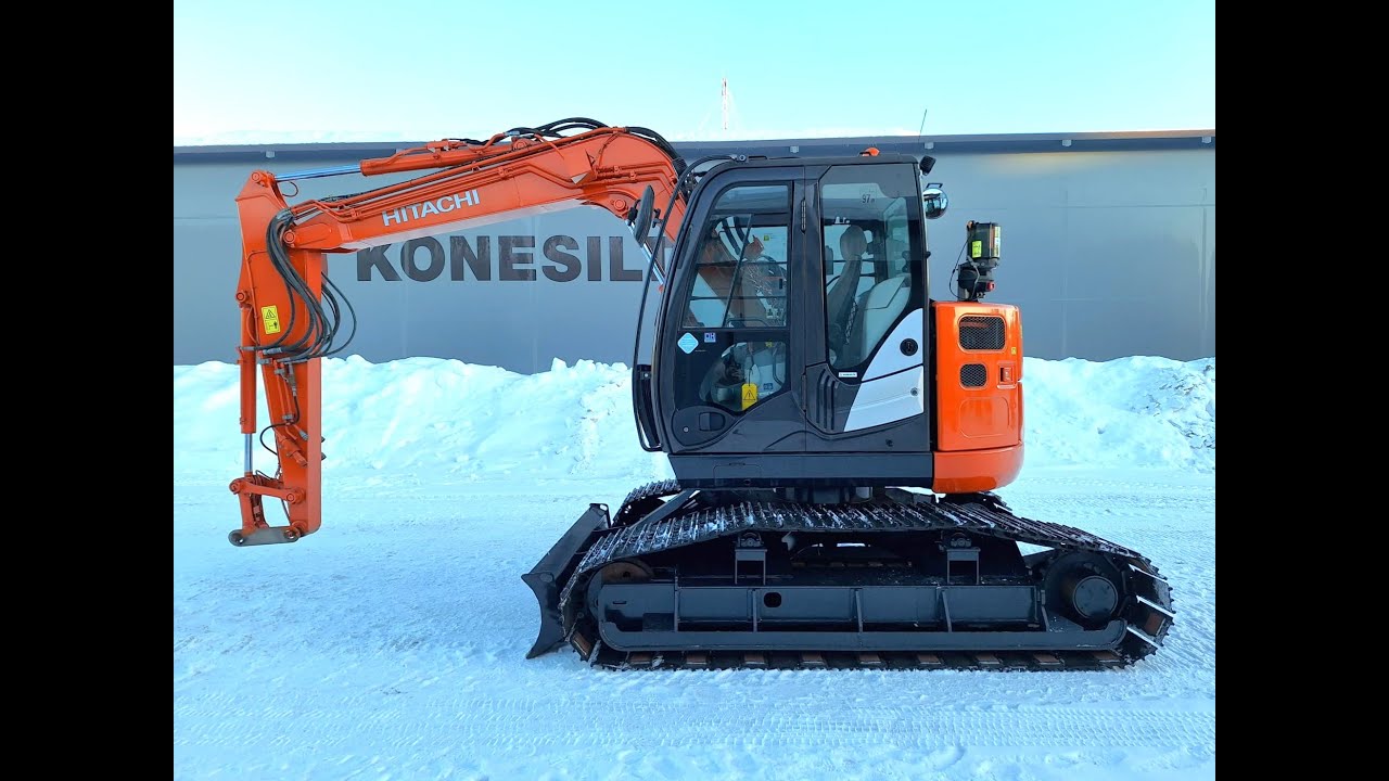 Hitachi ZX85USL-5 SUOALUSTA