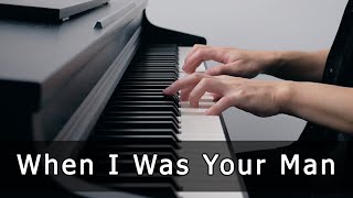 Video thumbnail of "Bruno Mars - When I Was Your Man (Piano Cover by Riyandi Kusuma)"