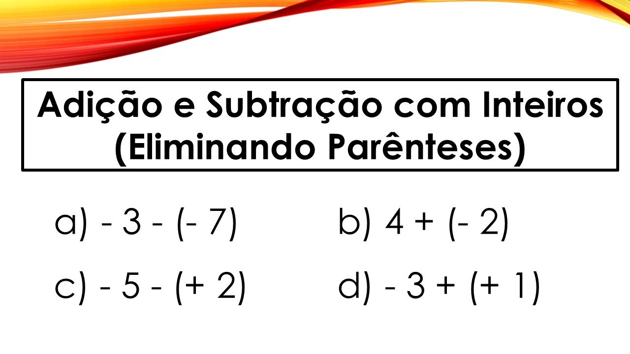 Regra de Sinais: Adição, Subtração, Multiplicação e Divisão