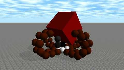 Catoms Grasping using Central Pattern Generators