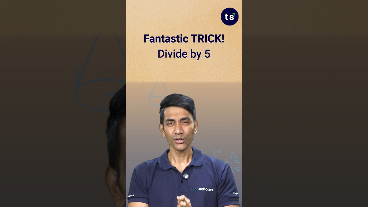 Fastest Trick to Divide ANY Number by 5! 🤯 
