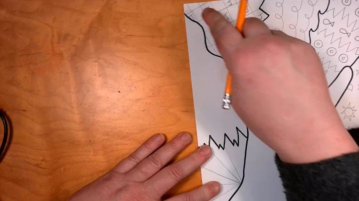 Step #1 - Symbolic Self-Portrait Hand with Patterns