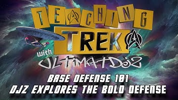 Base Defense 101: DJz Explores the BOLD Defense | Star Trek Fleet Command STFC | UltimatDjz Playz