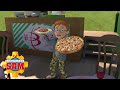 Norman taber pizza | Brandmand Sam | Tegneserie til børn