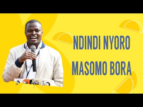 Where does Ndindi Nyoro get money from ?