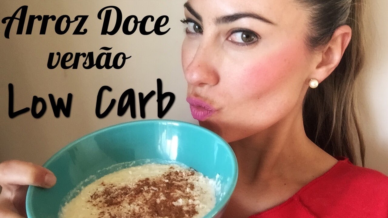 ARROZ DOCE VERSÃO LOW CARB!