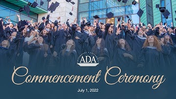 Full video of the ADA University