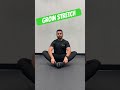 An easy groin stretch that can be done anywhere! #groinpain #groin #stretching #stretch #stretches