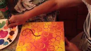 Tree Of Life Bottle Cap Painting "how To"