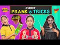 Funny PRANKS and TRICKS on SCHOOL Friends | MyMissAnand