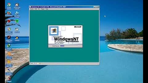 How to install Windows NT 5.0 Workstation Build 1796 on Virtual PC 2007