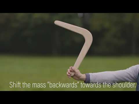 Video: Wie Man Einen Bumerang Wirft