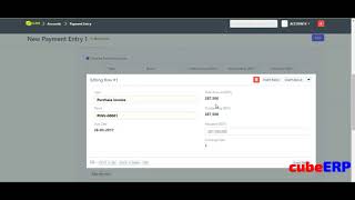 Payment Entry Creation for Purchase