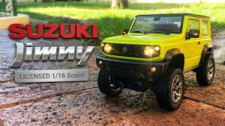 This New 1/16 Scale SUZUKI JIMNY is Feature Packed! | TRASPED  HG4-210