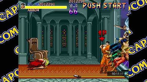 Capcom Arcade Stadium Final Fight last boss defeated