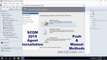 SCOM 2019 Agent Installation