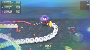 sweet crossing snake.io#10 50min  stay alive mode vs 1598 snakes