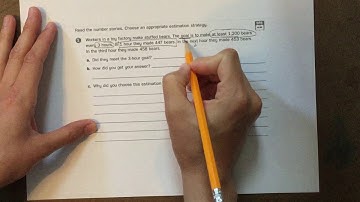 4th grade Lesson 1-5 video, Estimation Strategies