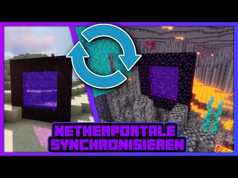 Netherportale RICHTIG verbinden / synchronisieren 1.16/1.18+ [schnell & einfach] | So geht Minecraft