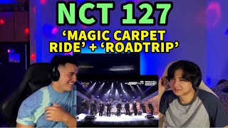 NCT 127 - Magic Carpet Ride (Live) and Road Trip (Live) (Reaction)
