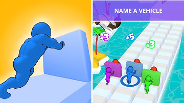 Giant Pusher! 👾📌🆎 Gameplay iOS - Write the Correct Answer