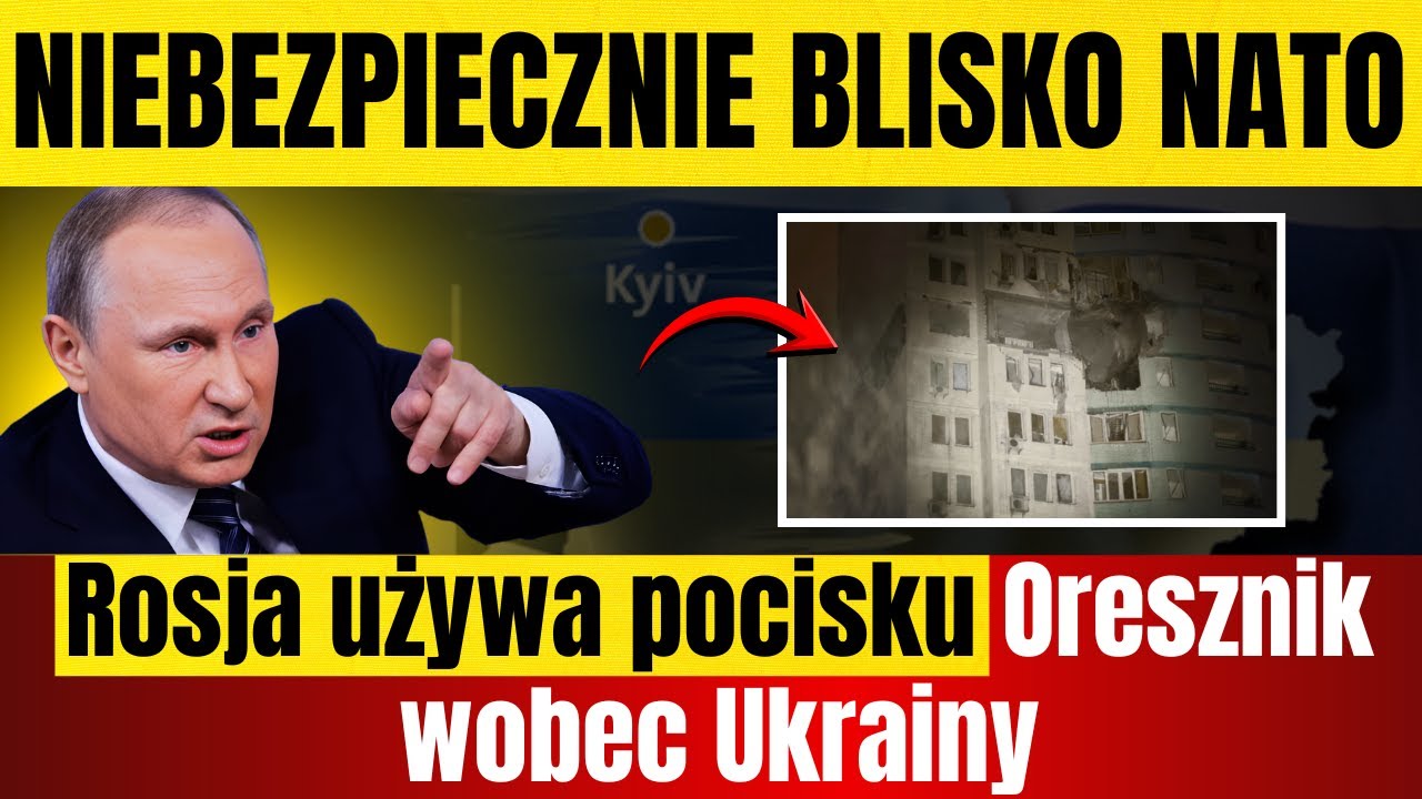 Rosja używa pocisku Oresznik wobec Ukrainy – dlaczego to ważne