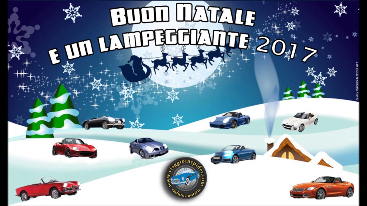 Auguri Di Buon Natale E Di Un Lampeggiante 17 Da Viaggio In Spider Youtube