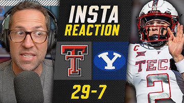 BYU No Match For Texas Tech | Texas Tech vs BYU Reaction | The Solid Verbal Clip
