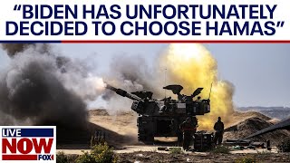 Israel-Hamas war: Lawmaker angry over Biden's 'betrayal' ahead of Rafah operation | LiveNOW from FOX