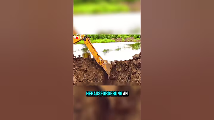 He drains the water from the pond