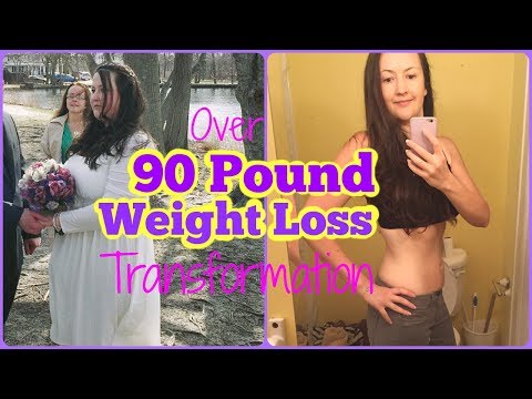 90 Pound Weight Loss Transformation / Before & After