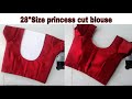 28"size princess cut blouse cutting & stitching|simple method of princess cut blouse cut & Stitch