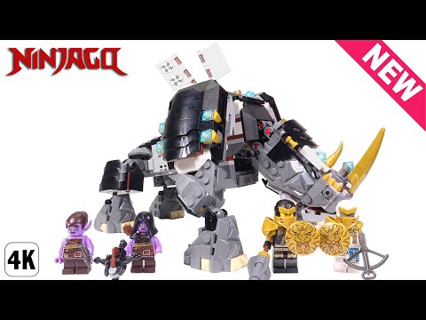 ギミックが凄いぞ!!レゴ ニンジャゴー ゼンのライノクリーチャー 71719 / LEGO Ninjago Zane’s Mino Creature