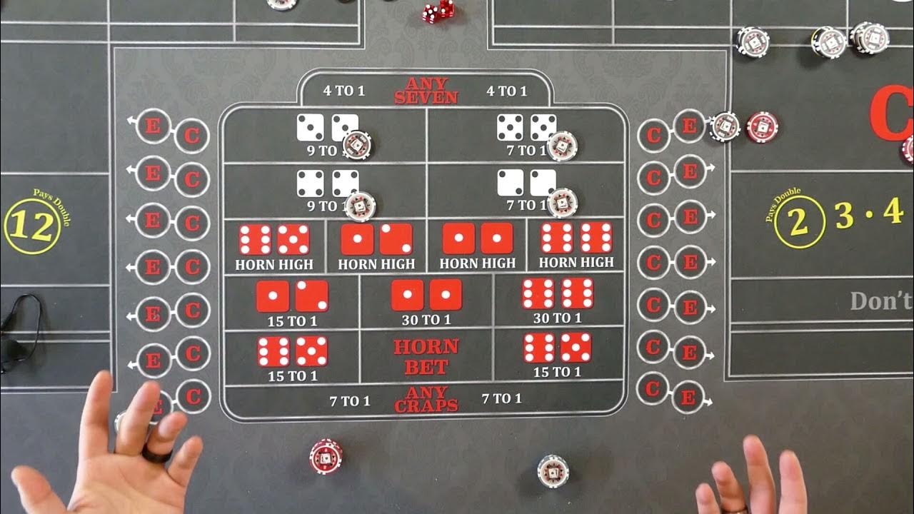 Good craps strategy? center action parlays YouTube