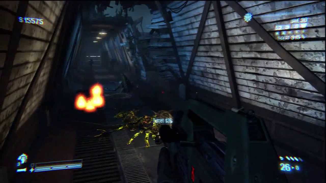 Aliens: Colonial Marines - Bug Hunt Tribute: 4 Sentry Turrets!! [HD]