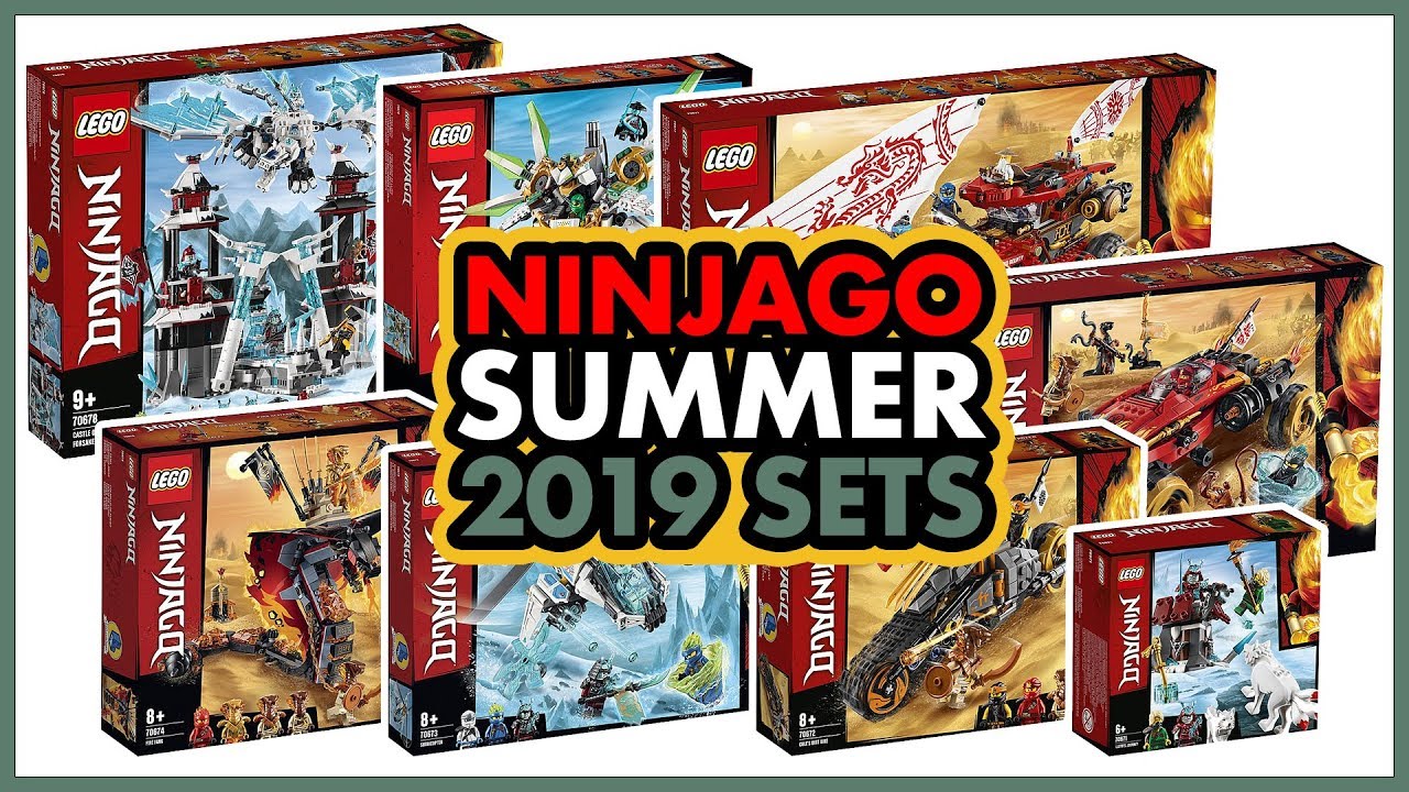 lego ninjago summer sets 2019