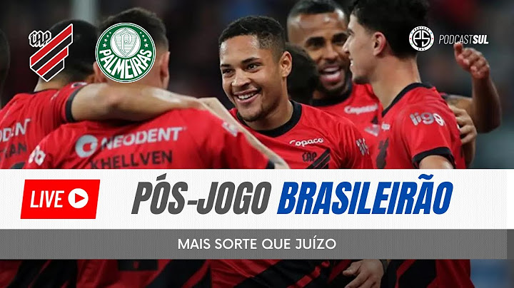 Pós Jogo - Athletico 2x2 Palmeiras - Brasileirão - Furacão encontra empate em jogo tumultuado