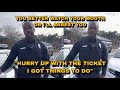 Cop Arrest Man For Telling Him To Hurry Up With The Ticket 