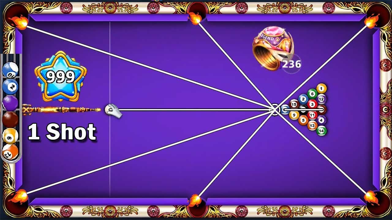 I met Level 999 ๐ 6 Balls 1 Shot on Venice I met ITz BILAL Pro 8 Ball Pool