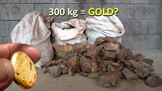Turning 300 kg of Rock into Real Gold: Safe Centrifugal Flotation Process