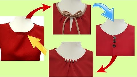 🌼 4 Cách tốt nhất để sửa lỗi cổ áo bị dư phía trước|Mẹo và thủ thuật may