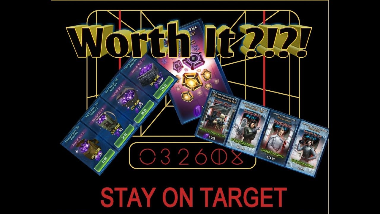 Largest Worth It VideoAbility Mat packs, Character packs, crystal