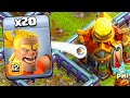 How to use the barbarian kicker in clash of clans