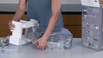 Epson XP 300 Printer Setup Unboxing Small in One Printer