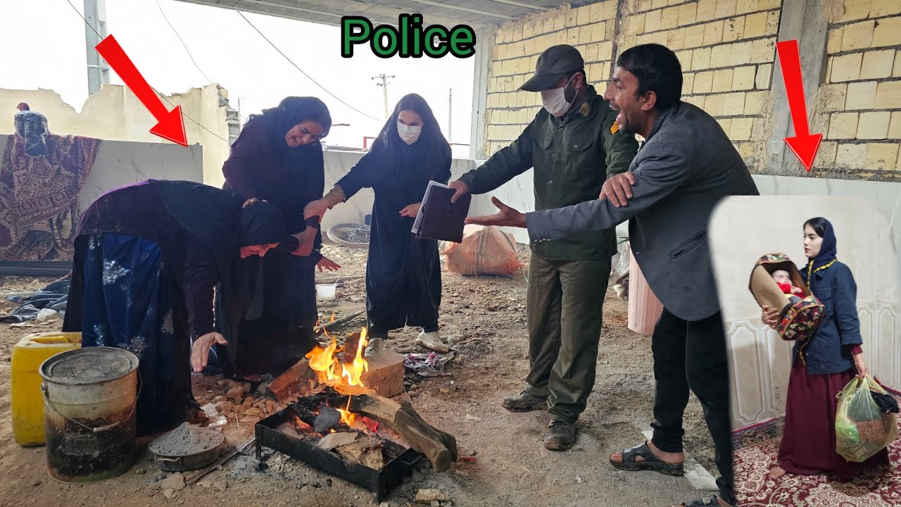 Полиция отправляется в дом матери Самане, чтобы найти бриллиант, и там происходит конфликт м