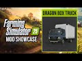 Lizard Dragon Box Truck - Farming Simulator 25