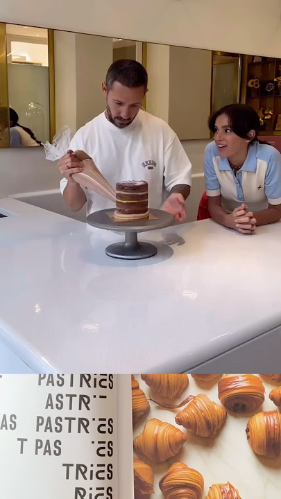 The Best Chocolate Panettone You Ever Seen | Just Delicious 🤌❤️ #cedricgrolet
